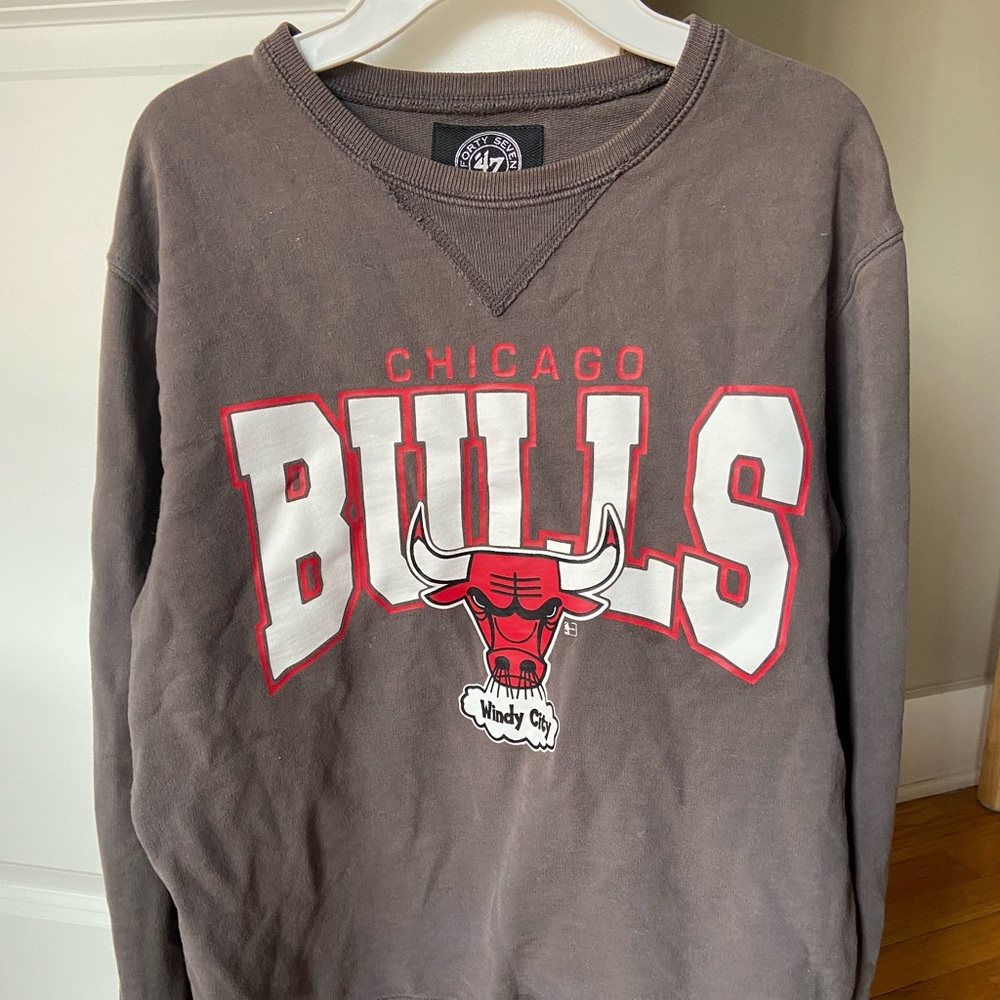 Chicago Bulls 47 Brand crew neck Sweatshirt
